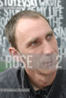 English writer Will Self. Paris, june 19, 2010 - ©Ulf Andersen/Rosebud2