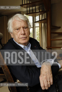 Spanish writer Jorge Semprun, at home. Paris, October 3, 2007 - ©Ulf Andersen/Rosebud2