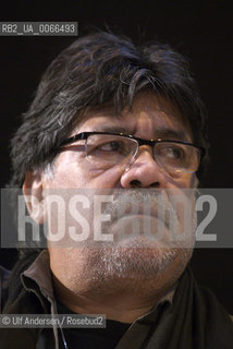 Chilean writer Luis Sepulveda. Paris, March 31, 2010 - ©Ulf Andersen/Rosebud2