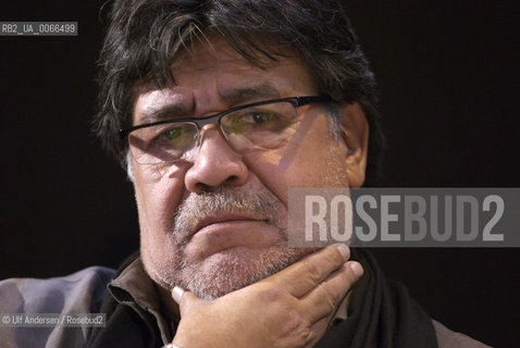 Chilean writer Luis Sepulveda. Paris, March 31, 2010 - ©Ulf Andersen/Rosebud2