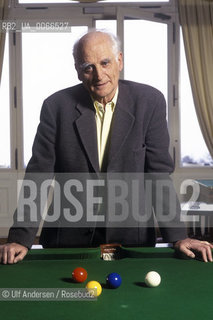 French philosopher Michel Serres. Evian, March 12, 1996 - ©Ulf Andersen/Rosebud2