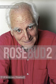 French philosopher Michel Serres. Paris, September 26, 2001 - ©Ulf Andersen/Rosebud2