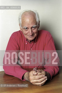 French philosopher Michel Serres. Paris, September 26, 2001 - ©Ulf Andersen/Rosebud2