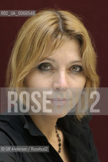 Turkish writer Elif Shafak. Paris, july 1, 2009 - ©Ulf Andersen/Rosebud2