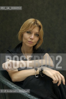 Turkish writer Elif Shafak. Paris, july 1, 2009 - ©Ulf Andersen/Rosebud2