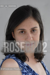 English writer Kamila Shamsie. Paris, July 5, 2010 - ©Ulf Andersen/Rosebud2