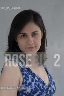 English writer Kamila Shamsie. Paris, July 5, 2010 - ©Ulf Andersen/Rosebud2