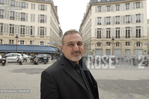 English writer Samuel Shimon. Paris April 8, 2009 - ©Ulf Andersen/Rosebud2