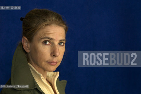 American writer Lionel Shriver. Paris september 27, 2008 - ©Ulf Andersen/Rosebud2