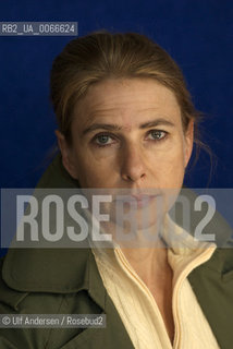 American writer Lionel Shriver. Paris september 27, 2008 - ©Ulf Andersen/Rosebud2