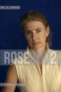 American writer Lionel Shriver. Paris september 27, 2008 - ©Ulf Andersen/Rosebud2