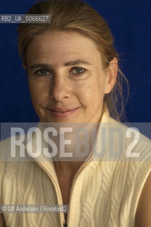 American writer Lionel Shriver. Paris september 27, 2008 - ©Ulf Andersen/Rosebud2