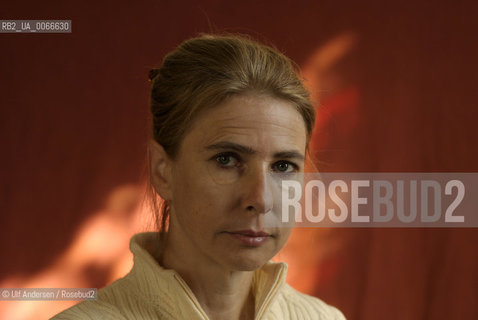 American writer Lionel Shriver. Paris september 27, 2008 - ©Ulf Andersen/Rosebud2