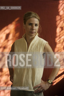 American writer Lionel Shriver. Paris september 27, 2008 - ©Ulf Andersen/Rosebud2