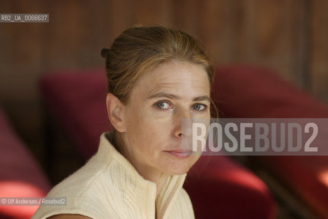 American writer Lionel Shriver. Paris september 27, 2008 - ©Ulf Andersen/Rosebud2