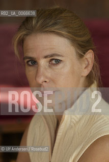 American writer Lionel Shriver. Paris september 27, 2008 - ©Ulf Andersen/Rosebud2