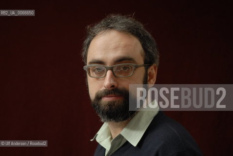 American writer Gary Shteyngart. Paris, January 28, 2008 - ©Ulf Andersen/Rosebud2