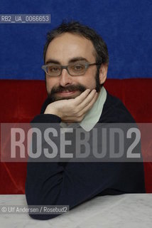 American writer Gary Shteyngart. Paris, January 28, 2008 - ©Ulf Andersen/Rosebud2