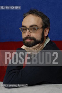 American writer Gary Shteyngart. Paris, January 28, 2008 - ©Ulf Andersen/Rosebud2