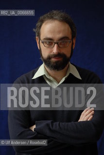 American writer Gary Shteyngart. Paris, January 28, 2008 - ©Ulf Andersen/Rosebud2