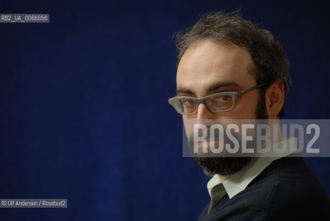 American writer Gary Shteyngart. Paris, January 28, 2008 - ©Ulf Andersen/Rosebud2