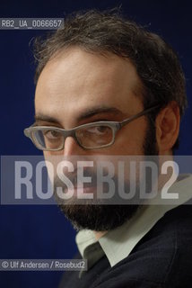 American writer Gary Shteyngart. Paris, January 28, 2008 - ©Ulf Andersen/Rosebud2