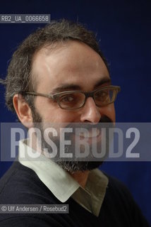 American writer Gary Shteyngart. Paris, January 28, 2008 - ©Ulf Andersen/Rosebud2