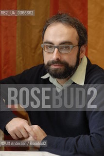 American writer Gary Shteyngart. Paris, January 28, 2008 - ©Ulf Andersen/Rosebud2