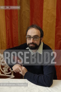 American writer Gary Shteyngart. Paris, January 28, 2008 - ©Ulf Andersen/Rosebud2