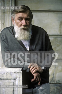 Russian writer Andrei Siniavski. Sainte Genevieve des bois, September 3, 1979 - ©Ulf Andersen/Rosebud2