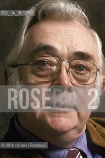 Czech writer Josef Skvorecky. Paris, November 21, 1991 - ©Ulf Andersen/Rosebud2