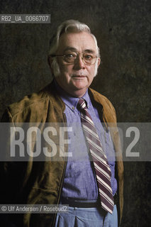 Czech writer Josef Skvorecky. Paris, November 21, 1991 - ©Ulf Andersen/Rosebud2