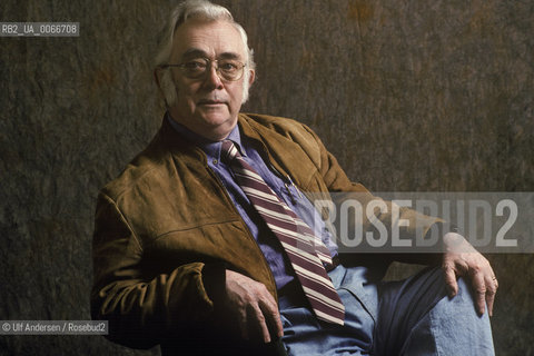 Czech writer Josef Skvorecky. Paris, November 21, 1991 - ©Ulf Andersen/Rosebud2