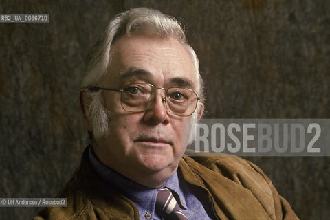 Czech writer Josef Skvorecky. Paris, November 21, 1991 - ©Ulf Andersen/Rosebud2