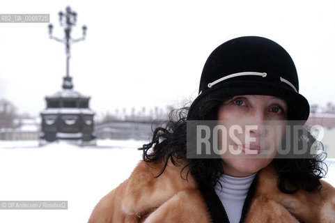 Russian author Olga Slavnikova. Moscow, January 29, 2005 - ©Ulf Andersen/Rosebud2