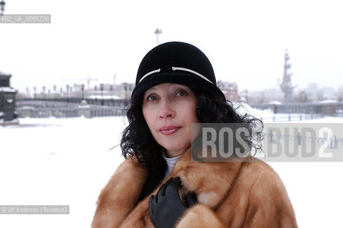 Russian author Olga Slavnikova. Moscow, January 29, 2005 - ©Ulf Andersen/Rosebud2