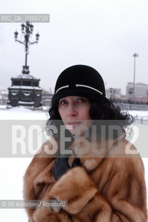 Russian author Olga Slavnikova. Moscow, January 29, 2005 - ©Ulf Andersen/Rosebud2