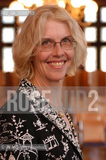 American writer Jane Smiley. Paris, October 17, 2004 - ©Ulf Andersen/Rosebud2