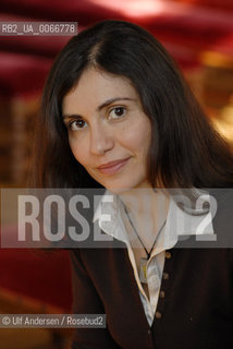 American writer Dalia Sofer. Paris, September 28, 2008 - ©Ulf Andersen/Rosebud2