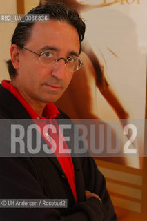 Spanish writer Jose Carlos Somoza. Paris, September 3, 2003  - ©Ulf Andersen/Rosebud2