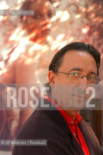 Spanish writer Jose Carlos Somoza. Paris, September 3, 2003  - ©Ulf Andersen/Rosebud2