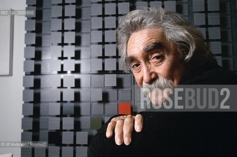 Venezuelan artist Jesus Rafael Soto (1923-2005). Paris December 1, 1996  - ©Ulf Andersen/Rosebud2