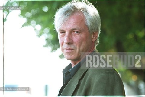 Canadian author in Paris to promote his book. ©Ulf Andersen/Rosebud2