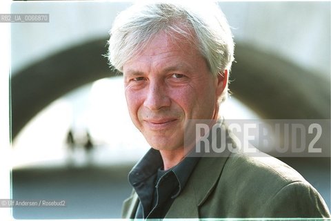 Canadian author in Paris to promote his book. ©Ulf Andersen/Rosebud2