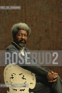 Nigerian writer Whole Soyinka. Paris, March 19, 1990  - ©Ulf Andersen/Rosebud2