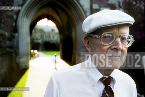 American writer William Spackman. Princeton, September 28, 1987  - ©Ulf Andersen/Rosebud2