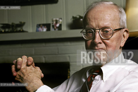 American writer William Spackman. Princeton, September 28, 1987  - ©Ulf Andersen/Rosebud2