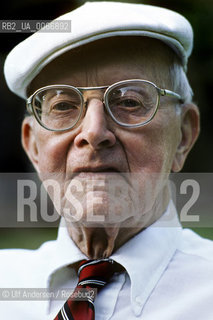 American writer William Spackman. Princeton, September 28, 1987  - ©Ulf Andersen/Rosebud2