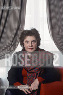 English author Muriel Spark. Paris, May 16, 1991  - ©Ulf Andersen/Rosebud2