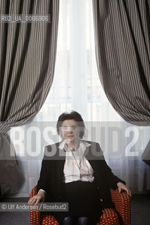 English author Muriel Spark. Paris, May 16, 1991  - ©Ulf Andersen/Rosebud2